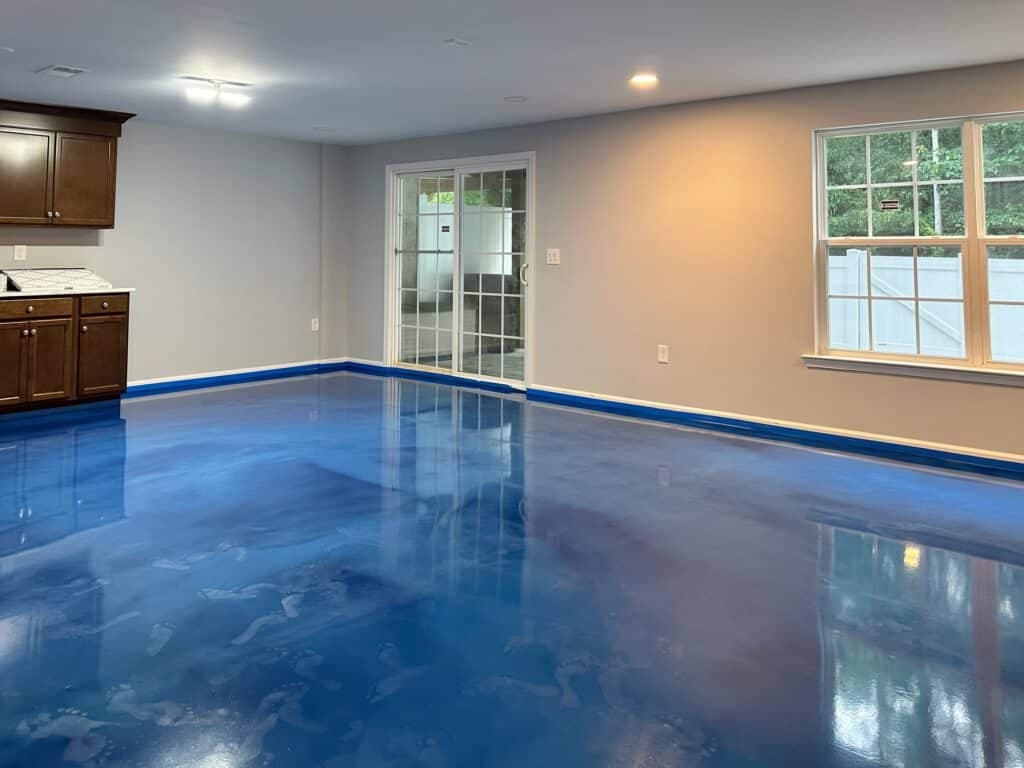 Metallic Epoxy Design
