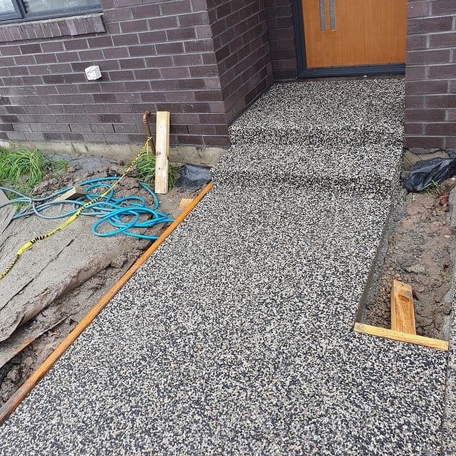 Outdoor Pathway Finishing