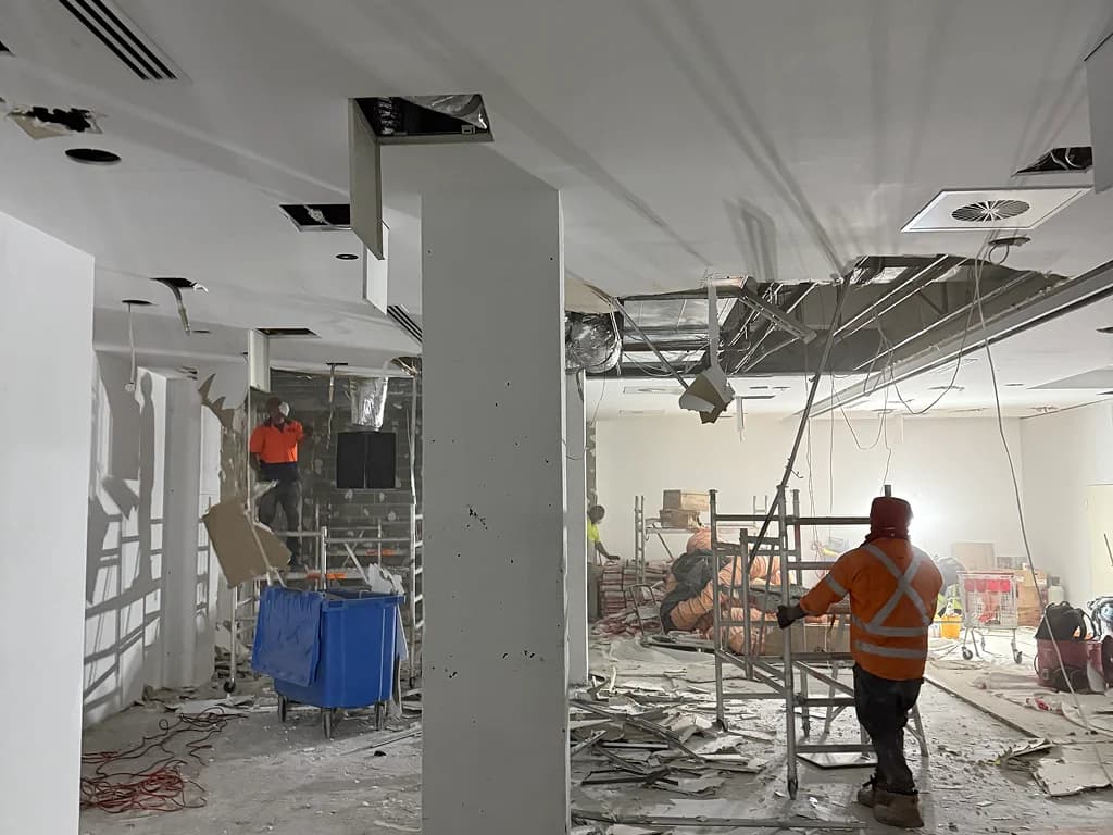 Demolition of Partitions