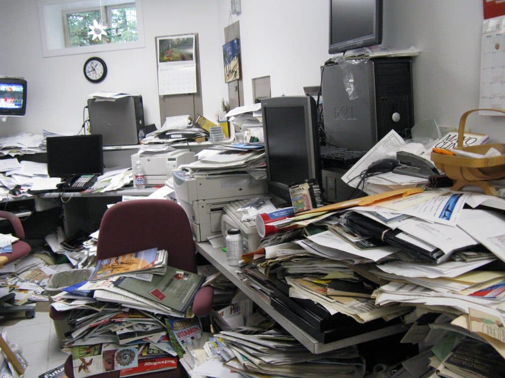 Office De-cluttering
