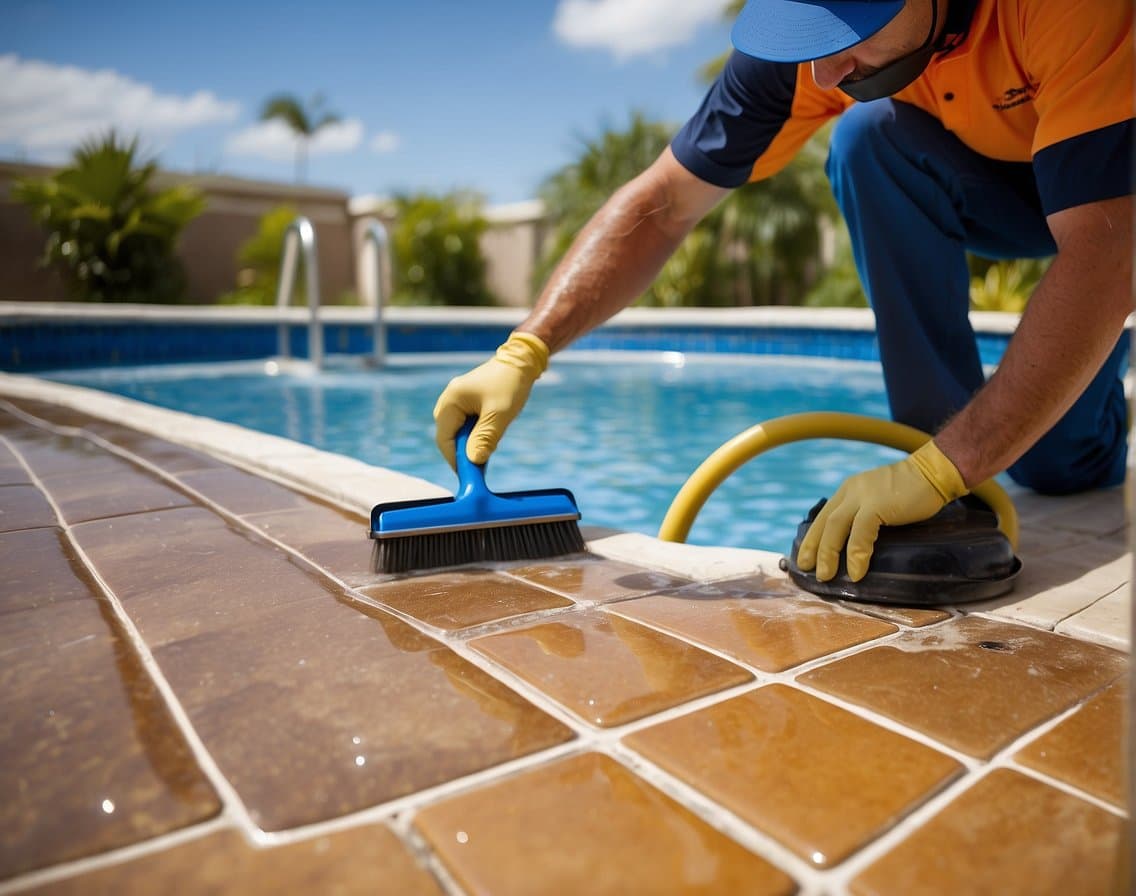 Tile & Grout Scrubbing